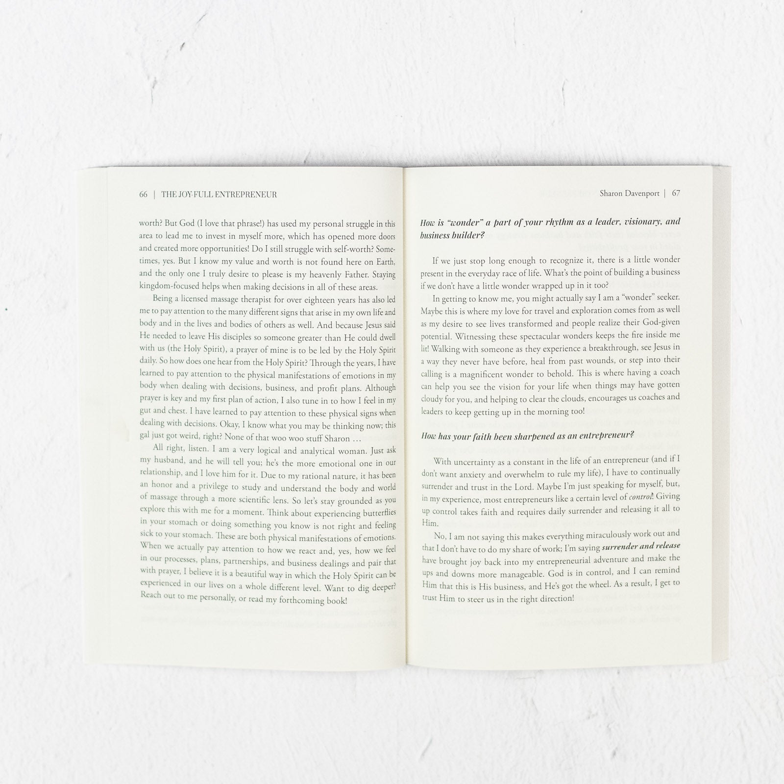 The Joy-full Entrepreneur