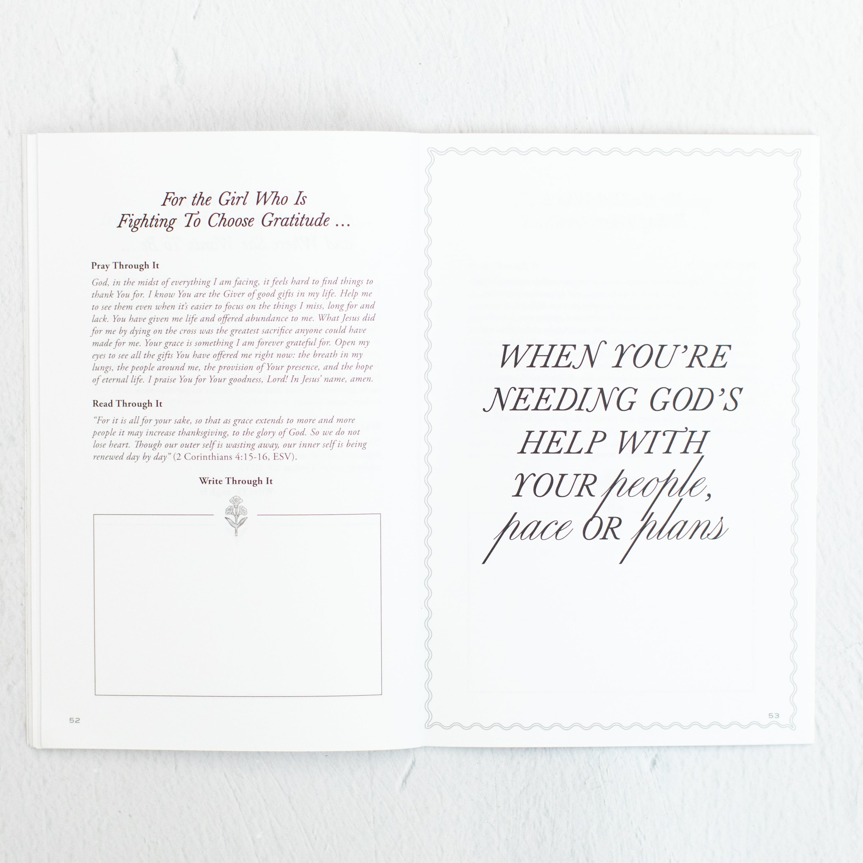 For the Girl Who Needs Hope