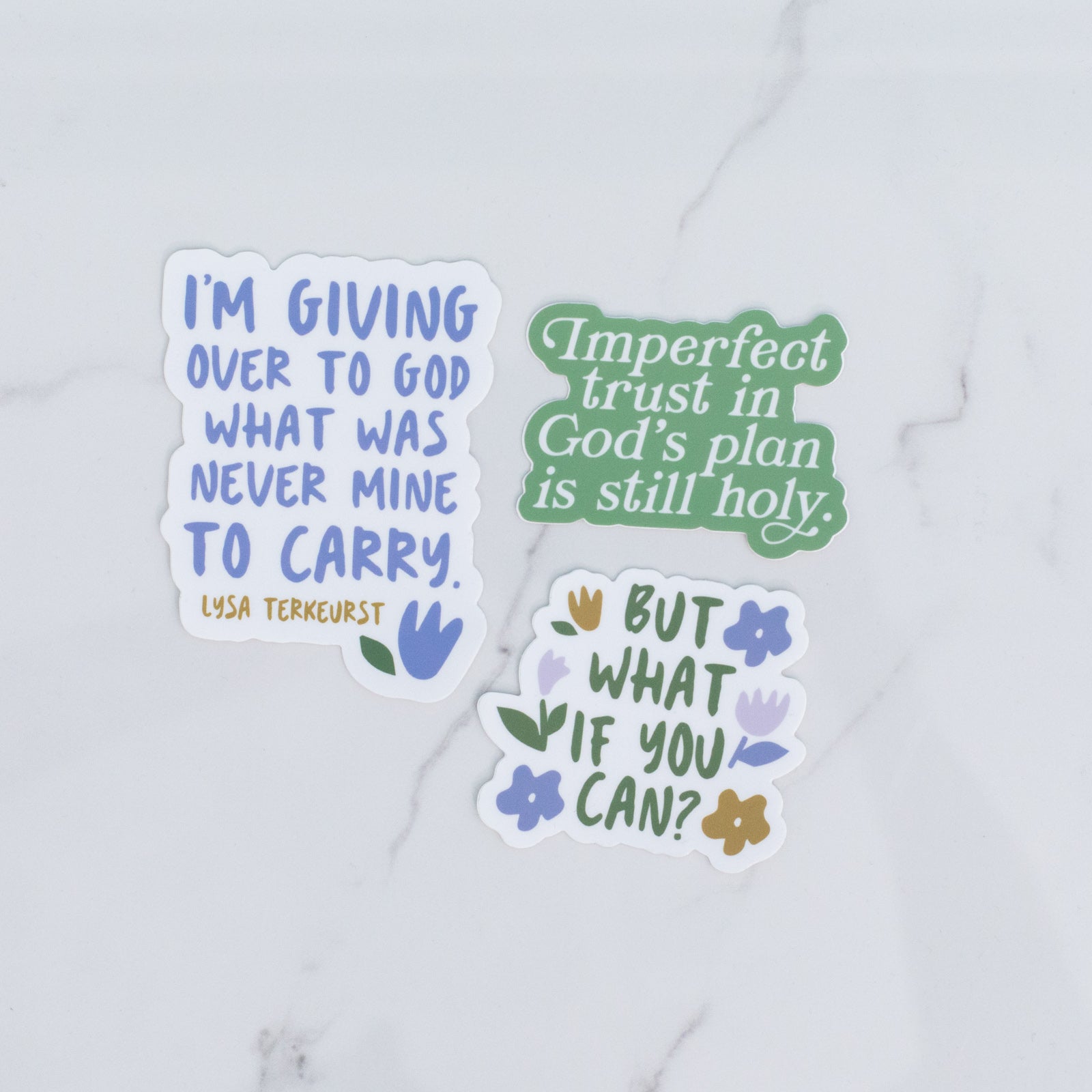 The "Trusting God" Sticker Bundle