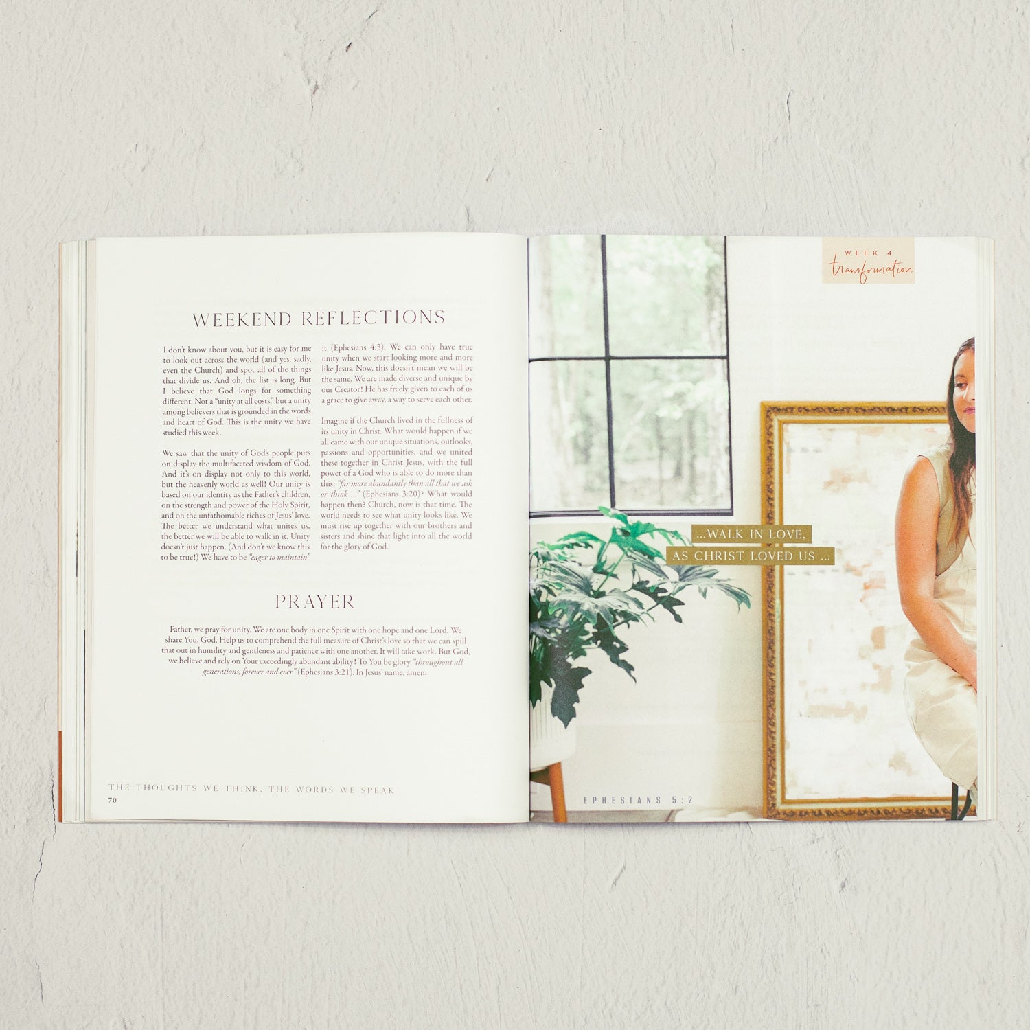 The Thoughts We Think, The Words We Speak: Ephesians Study Guide