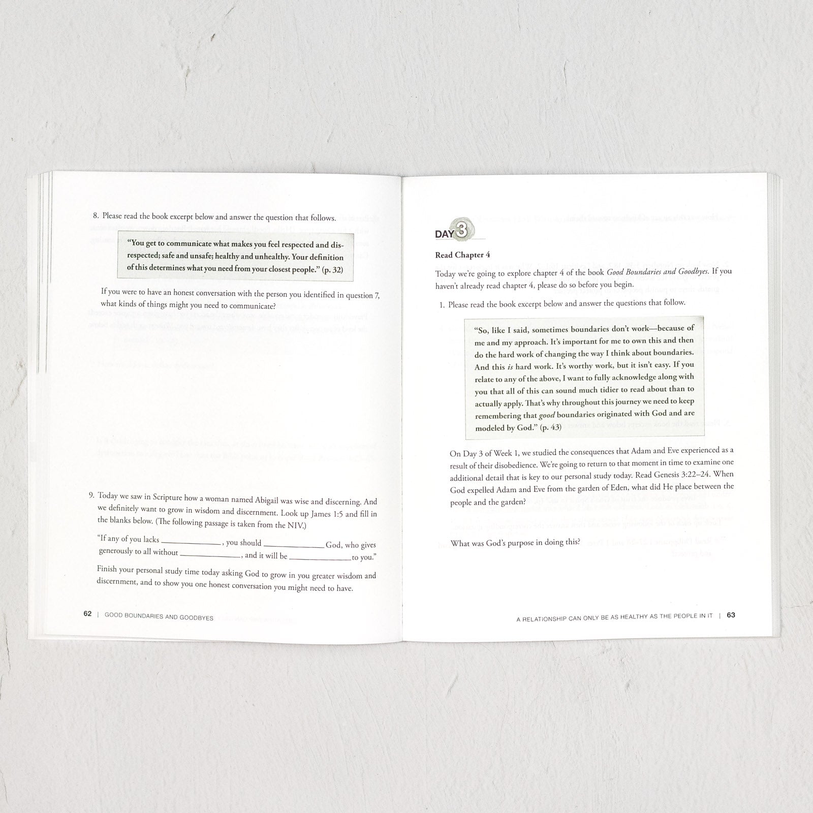 Good Boundaries and Goodbyes Study Guide with Streaming Video Access