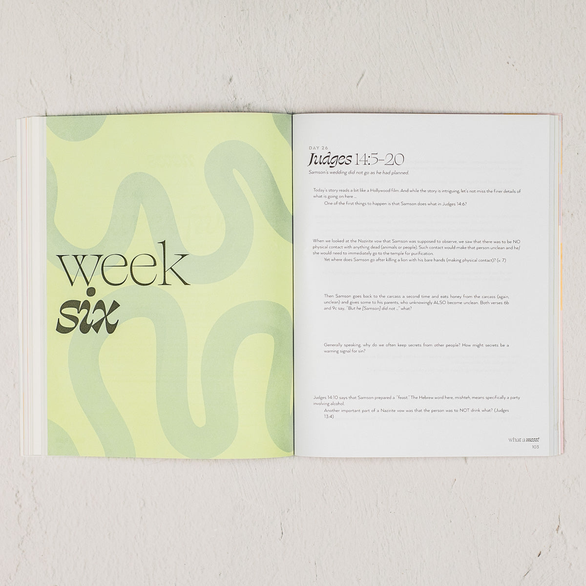 What a Mess: A Study of the Book of Judges