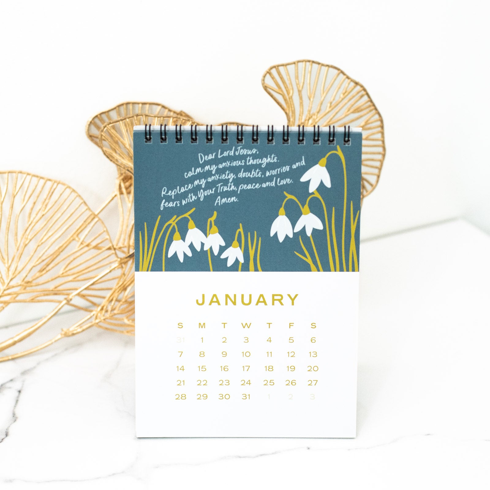 2024 Calendar: Peace When You Are Anxious & Overwhelmed