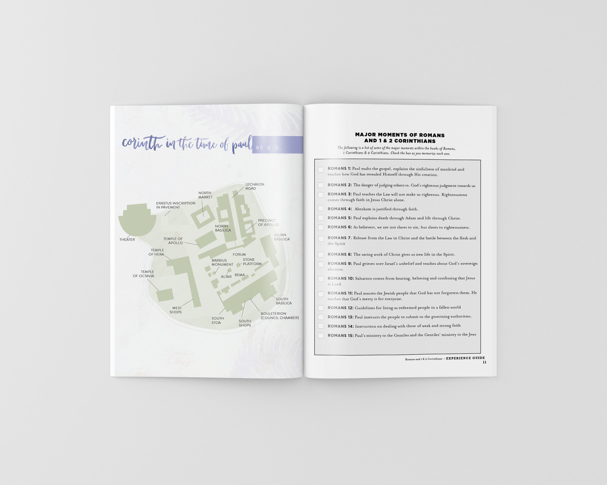 The Books of Romans and 1 & 2 Corinthians Experience Guide (DIGITAL VERSION)