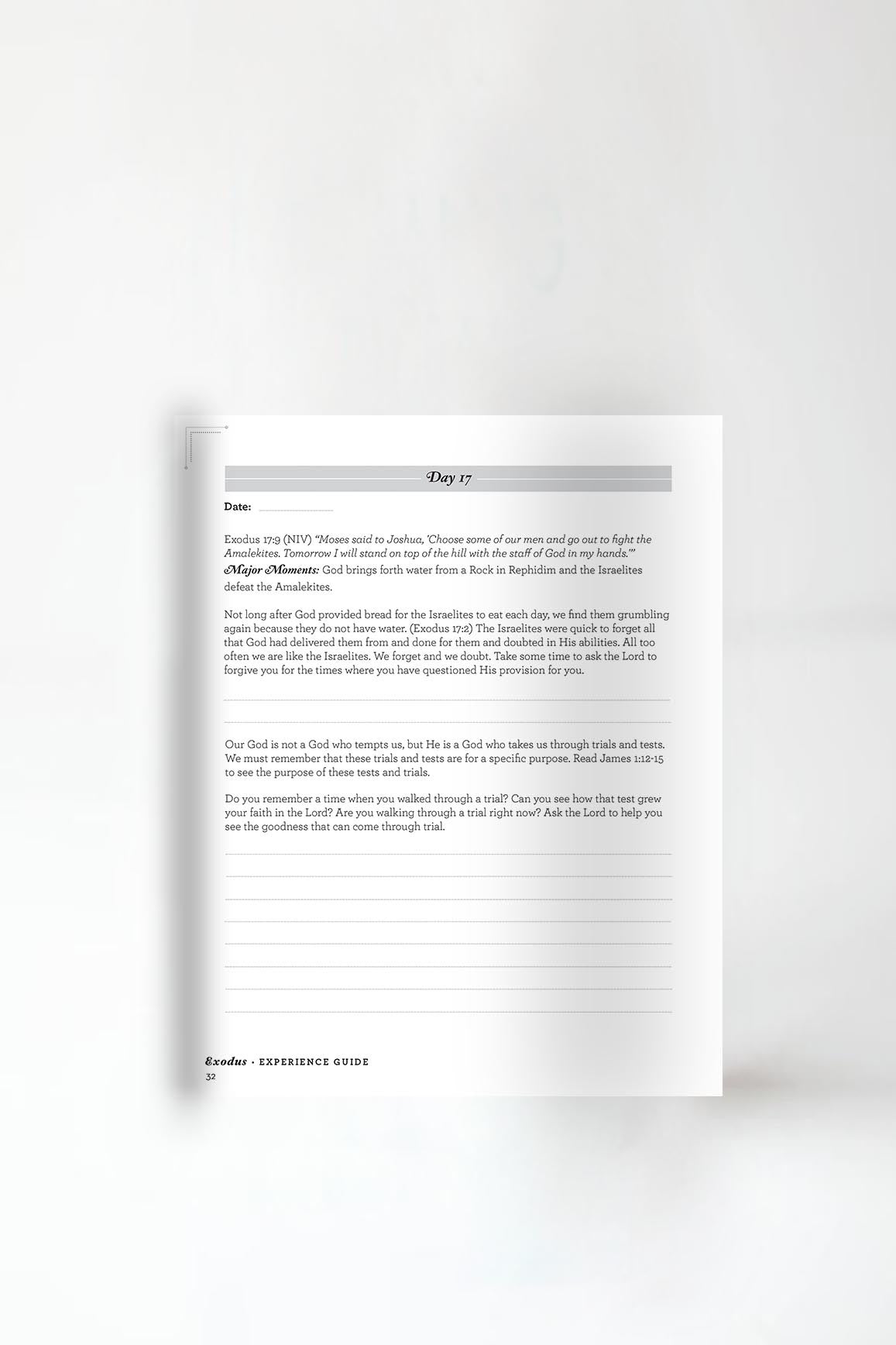 The Book of Exodus Experience Guide (DIGITAL VERSION)