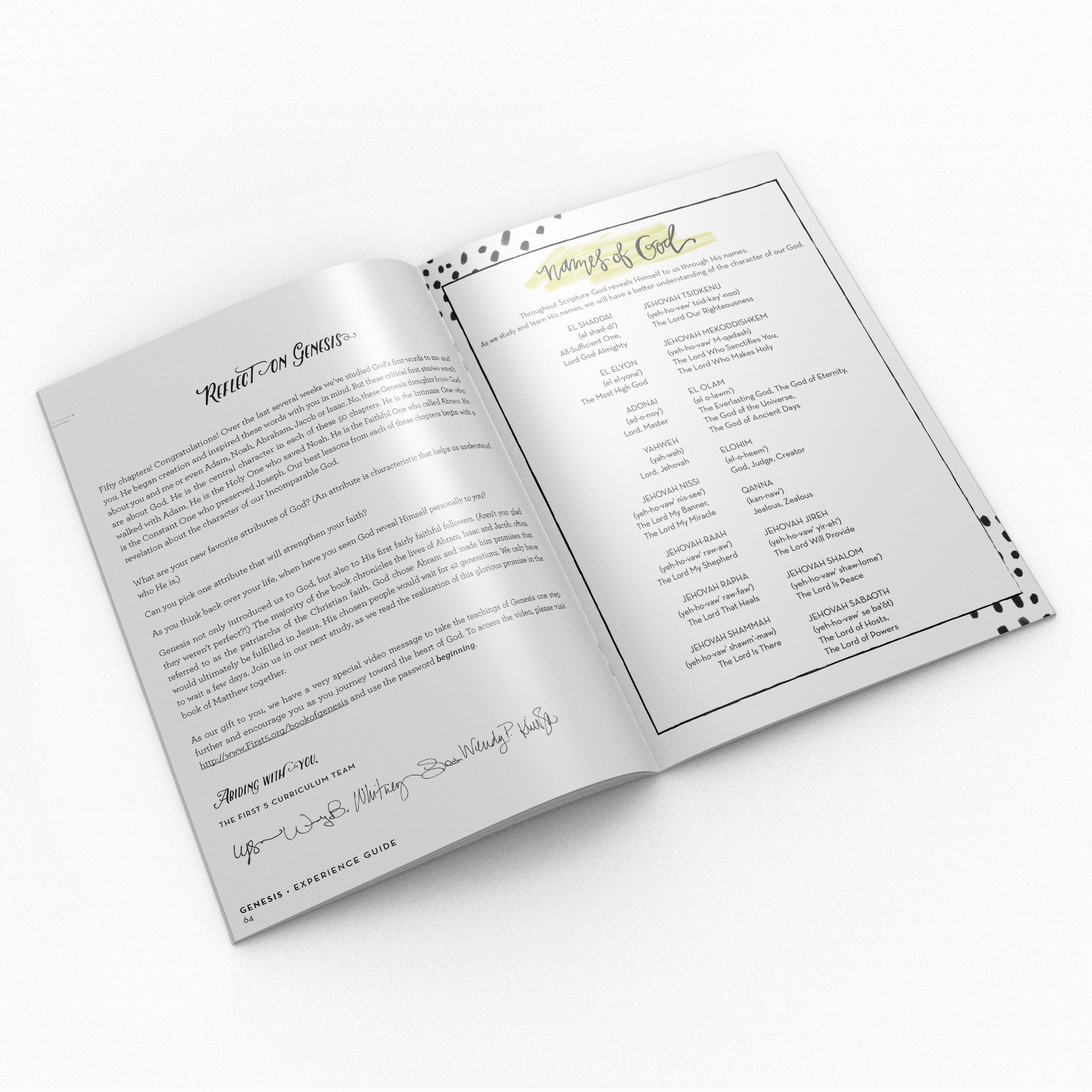 The Book of Genesis Experience Guide (DIGITAL VERSION)