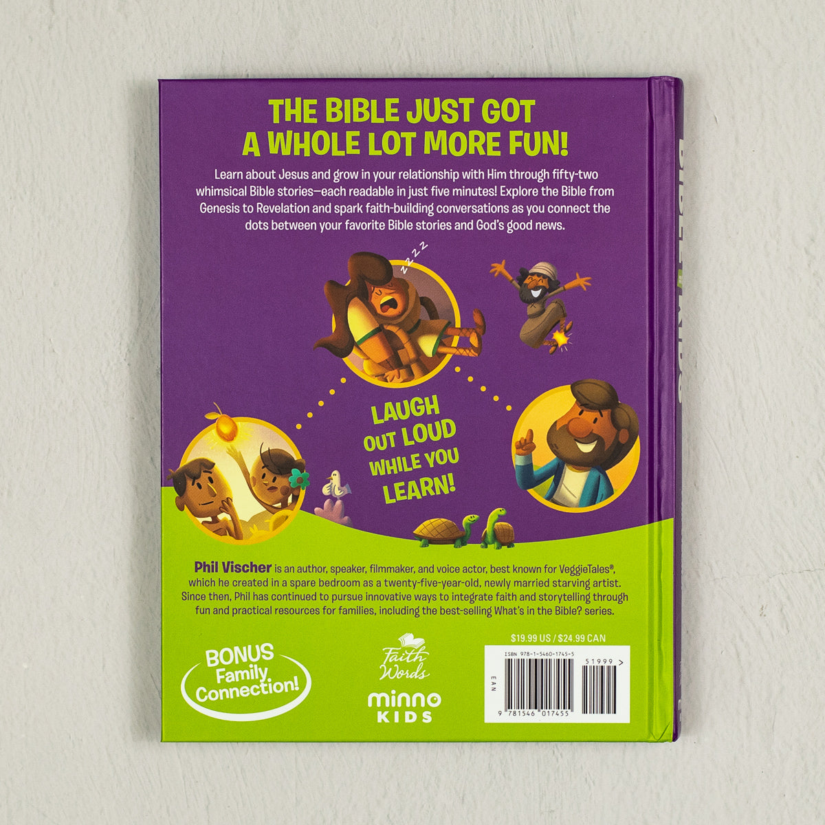 Laugh and Grow Bible for Kids: The Gospel in 52 Five-Minute Bible Stories