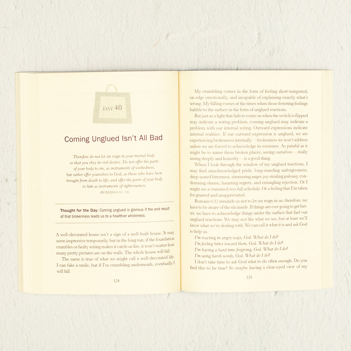 Unglued Devotional